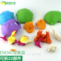 ENOVO Medical human.skull model micro plastic surgery department of Stomatology skull 22 parts can be removed