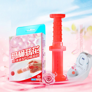 Toilet Deodorant Flower Cleaner Needle Cleaneraromatic Flowering Toilet Gel Cleanliness Treasure Scent Bean Gel Artifact Tool