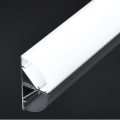 20inch 50cm corner profile , V shape led aluminium profile ,12mm 12V 24V rigid Strip channel,45 degree stair bar light housing