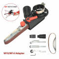 DIY M10/M14 Sanding Belt Adapter Attachment Converting 100/115/125mm Electric to Belt Sander Wood Metal Working