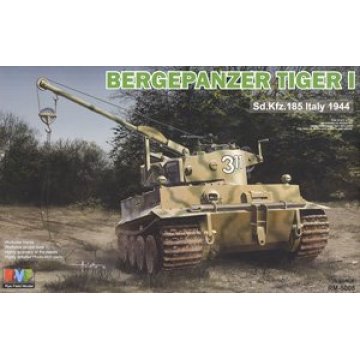 Rye field 1/35 scale model RM5008 Sd.Kfz.185 Tiger Armored Rescue Vehicle Italy 1944 Bergepanzer Tiger I