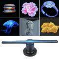 3D Hologram Projector Light WiFi/Plug-in Advertising Display 224 LED Beads Fan Holographic Imaging Lamp 3DRemote Hologram Player