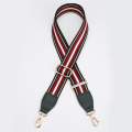 vertical stripe nylon cotton fabric bag strap width 3.8cm Shoulder strap Inclined shoulder bag adjustable 88~140cm