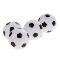 2pcs 36mm Black White Soccer Table Foosball Table Football Plastic Replacement Balls Soccerball Sport Gifts Round Indoor