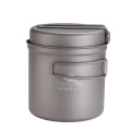 TOAKS 1100ml Cookware Set Ultralight Titanium Pot Frying Pan Outdoor Camping Titanium Bowl Titanium Cup Picnic
