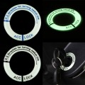 Optional Color Night Vision Light Luminous Ignition Switch Sticker Glow Key Ring Hole Cover #268465