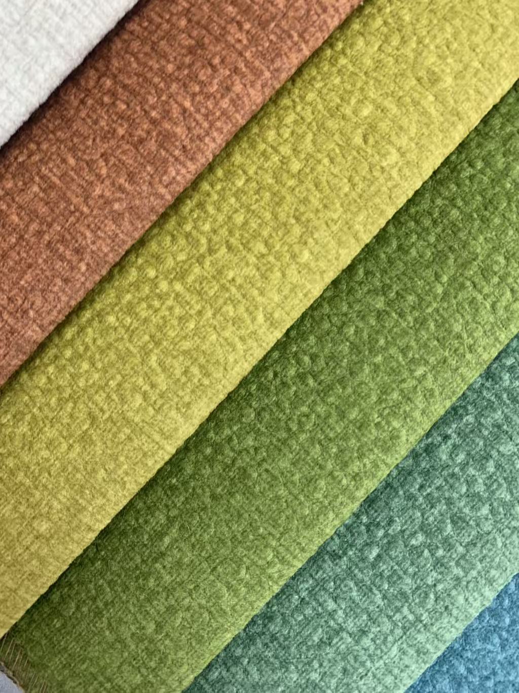 New Design Mosha Velvet Printed Embossed Sofa Fabric