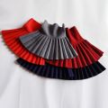 Baby Children Clothing School Girls Knit Skirt Bottoming Princess Pleated Skirts