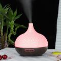 400ML Wood Grain Aroma Diffuser Ultrasonic Cool Mist Air Aromatherapy Humidifier for Home Office Essential Oil Diffuser