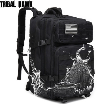 50L Military Tactical Backpack Molle Army Bag Large Capacity Outdoor Sport Men Hiking Camping Hunting Rucksack Bags Waterproof