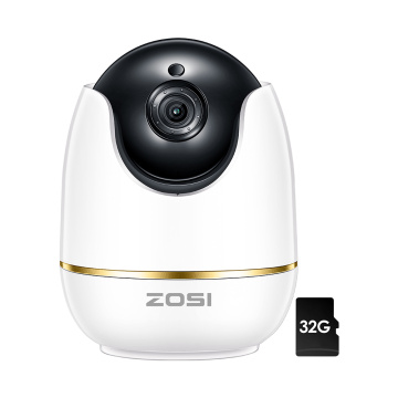 ZOSI IP Dome Camera 2MP 1080p HD Pan/Tilt/Zoom Wireless Wifi Security Surveillance System,Two-Way Audio,Baby/Nanny/Pet Monitor