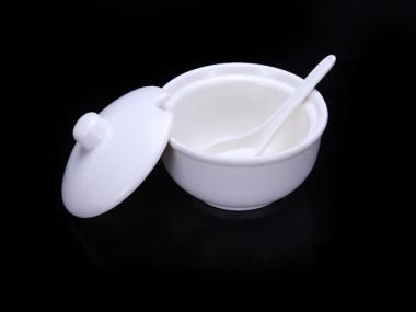 Imitation Porcelain Dinnerware Restaurant Soup Tureen Snack Bar Sugar & Creamer Pots Caster A5 Melamine Tableware Seasonging Pot