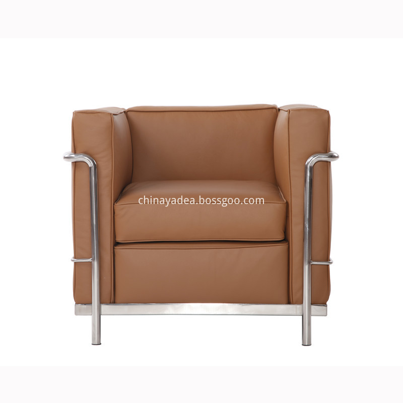 Le Corbusier LC2 Leather Sofa