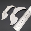 Boutique mini portable gift utility knife leaf knife outdoor multi-function folding keychain necklace cute knife