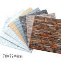 5 pcs/lot 3D wall sticker self-adhesive wallpaper Living room TV background brick pattern home Decor Stickers 70*77 cm PE Foam