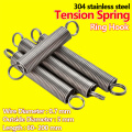 Ring Hook Coil Extension Spring Tension Spring Pullback Spring Draught Spring Wire Diameter 0.7mm Outer Diameter 5mm Custom
