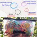 500/1000pcs/Pack Girls Colorful Small Disposable Rubber Gum For Ponytail Holder Elastic Hair Bands Children Hair Accessories