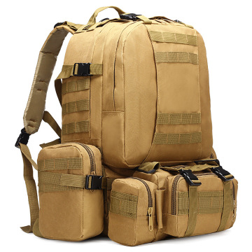 25-50L Tactical Backpack,4 in 1 Waterproof Millitary Bag,Hiking Backpack Rucksack,Outdoor Men's Backpack Camping Equipment