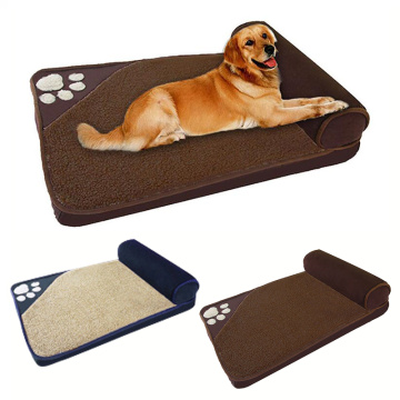 Large Pet Dog Bed Dog mat Winter Warm Kennel Sleeping Pet House Pillow Bed Removable Pet Supplies