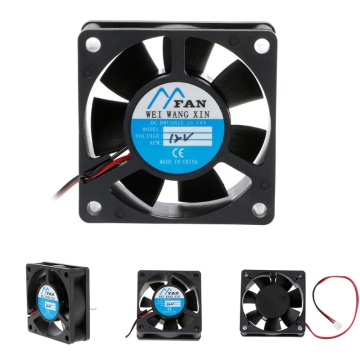 60mm*60mm*20mm DC 12V 2-Pin Cooler Brushless Axial PC CPU Case Cooling Fan 6020