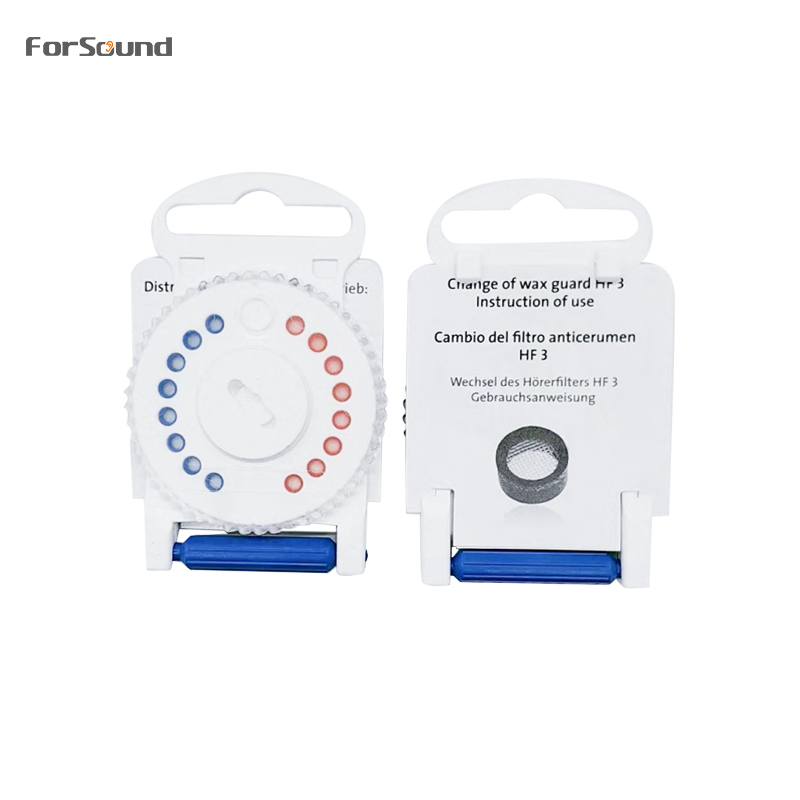 2packs Resound HF3 Hearing Aid Hear Clear Wax Guards Prevents Earwax Cerumen from Hearing Aids Filters 16pcs/wheel
