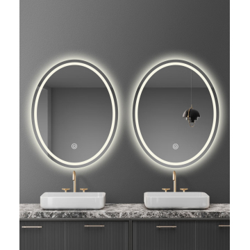 Aluminum for round makeup mirrors