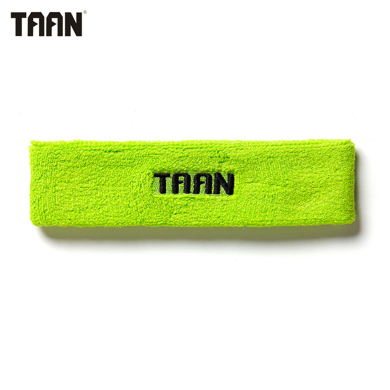 TAAN Cotton Women/Men Tennis Sweat Headband Yoga Hair Bands Sweatband Sports Safety Gym Stretch Headband TD-1308