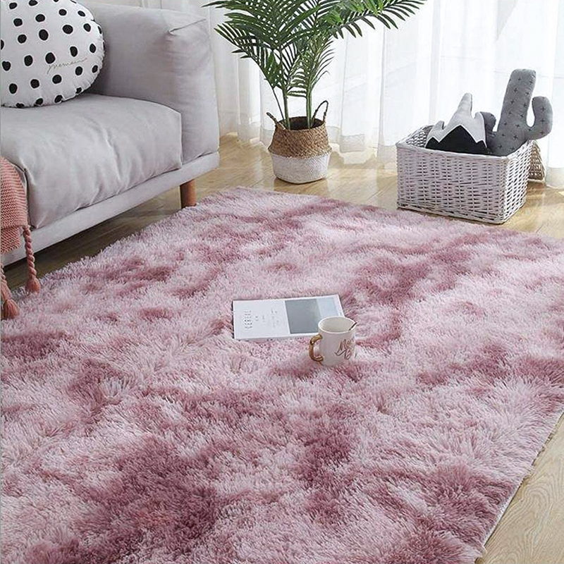 Topfinel Carpet for Living Room Anti-slip Floor Mats Water Absorption Bedroom gray Carpet Rugs Velvet Kids Room Mat