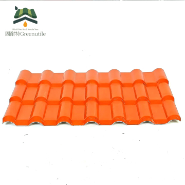 Spanish Roof tiles with ASA resin