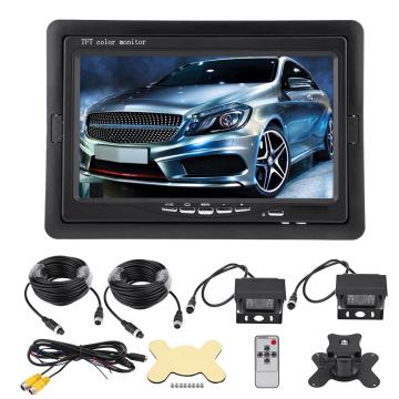 Oversea 7 Inch TFT LCD Monitor Car Rear View Backup Reversing Camera Night Vision for RV Bus Truck