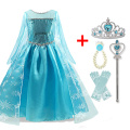 2-10 Years Fancy Dress Children Halloween Party Princess Costume Kids Dresses for Girls Cosplay Clothing robes filles