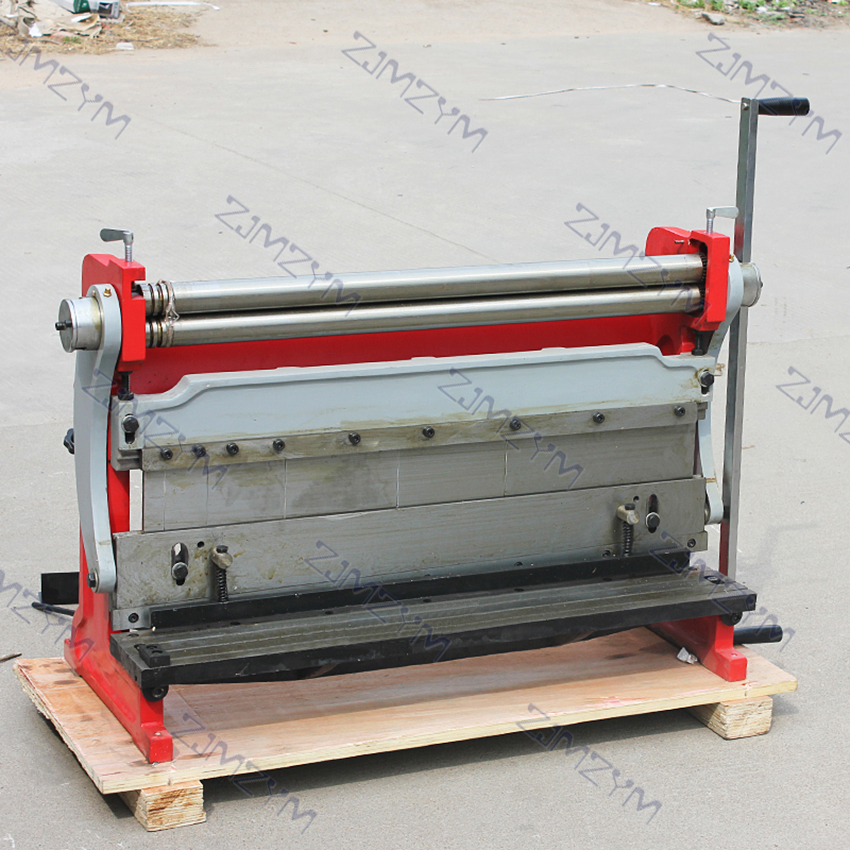 XL-610 Manual Shearing Machine 3-in-1 Sheet Metal Shear Press Shears Copper Aluminum Plate Bending Iron Plate Rolling Machine
