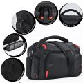 FOSOTO DSLR Fashion Shoulder Bag Digital Video Photo Photography Bag Waterproof Camera Bag Travel Case For Canon Nikon Sony Lens