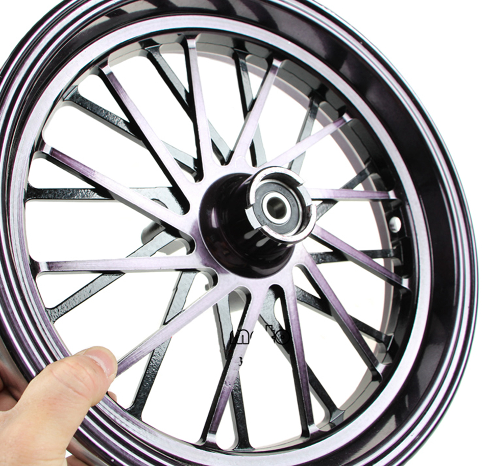 Universal 12*2.75 Aluminum Alloy Motorcycle modified front wheel Rims For Single Disc Disk Brake
