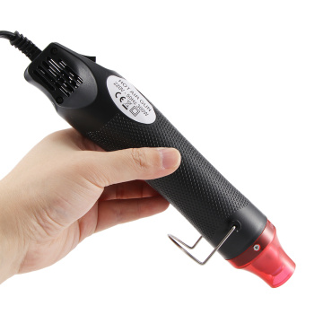 110/220V 300W Power MAX 200 Temperature DIY Use Electric Power Tool Portable Digital Hot Air Gun Mini With Seat Shrink