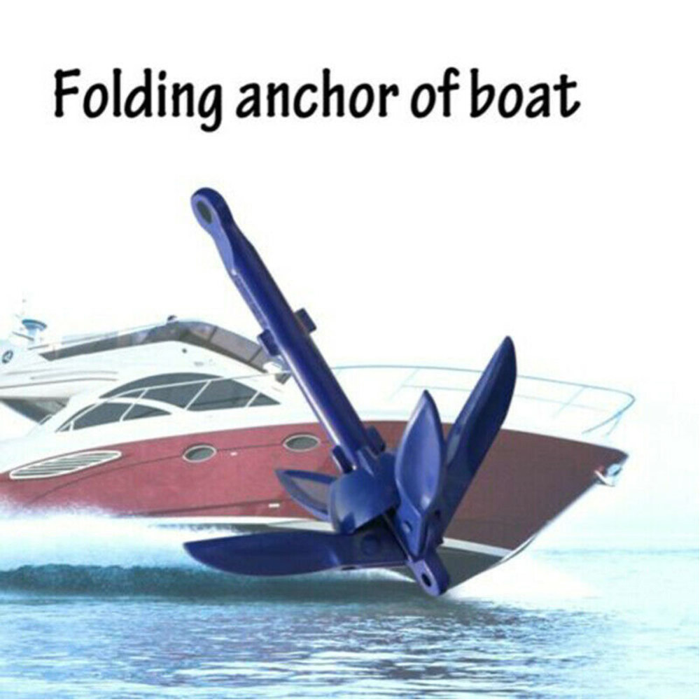 Aluminum Folding Boat Anchor For Canoe Kayak Fishing Accessories Marine Sailboat