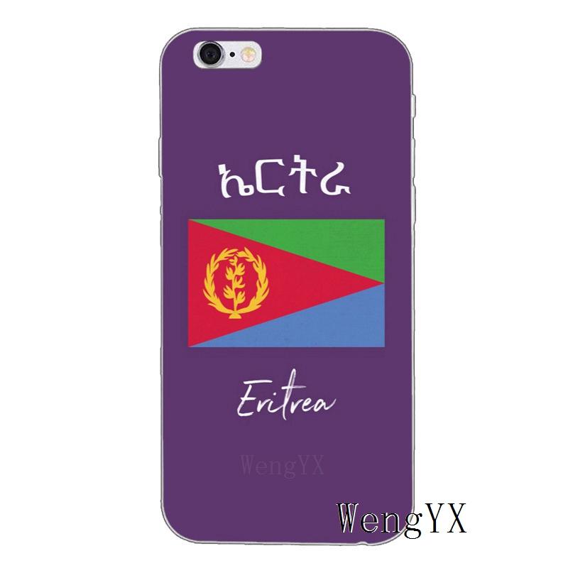 Eritrea Flag banner Accessories phone case For iPhone 11 Pro XS Max XR X 8 7 6 6S Plus 5 5S SE 4s 4 iPod Touch