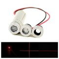 Line Cross Dot 650nm 5mW 5V Red Laser Module Diodes Focusable Adjustable Laser Head Unit 650nm Laser Board Electronics DIY Kit