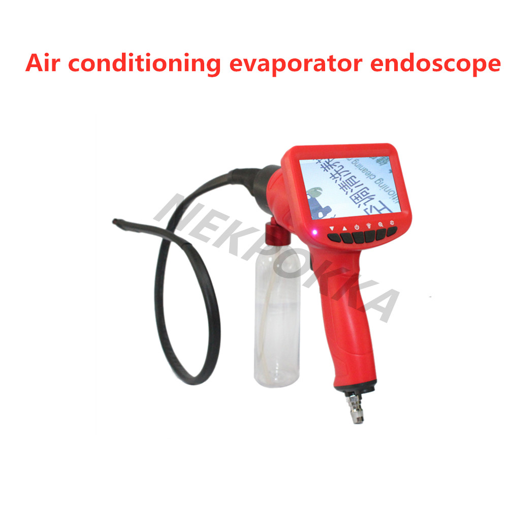Cleaning tool for air conditioner evaporator, endoscope cleaning gun,No disassembly cleaning tools for air conditioning system