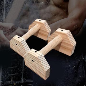 Fitness Push-up Stands Wooden Push-up Stands Bars for Building Chest Muscles Training Device Push-Ups Support Gym Gear Equipment