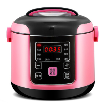 Mini Multifunction Stainless Steel Electric Pressure Cooker Electric Rice Steamer 2l Portable Multicooker Steamer Cooker