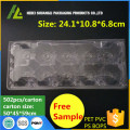 10 Holes Clear Plastic Eggs Blister Tray