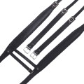 Hot Sale One Pair Black Adjustable Synthetic Leather Accordion Comfortable Shoulder Straps for 16-120 Bass Accordions
