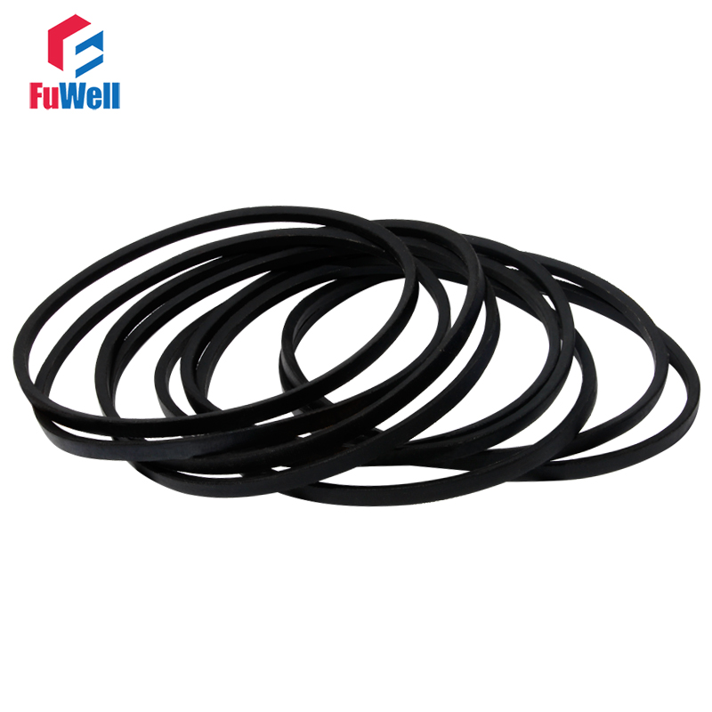 V-Belt O(Z) Type Machine Transmission Rubber Belt O787/790/800/813/820/830/838/850/900 Closed-Loop Black Rubber Drive V Belt