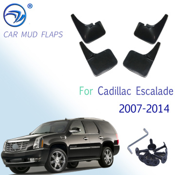 For Cadillac Escalade 2007-2014 GMT900 Car Mud Flaps Fender Mudguards Mudflaps Splash Guards Accessories