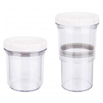 Spices Cans Glass For Telescopic Vacuum Adjustable Food Storage Containers Grain Storage Tank Kitchen Storage Glass Jar Dropship