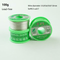 100g Lead-free Solder tin Wire 0.5,0.6,0.8,1.0mm Unleaded Rosin Core for welding Thermal Electrical iron