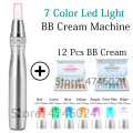 BB Cream Machine Starter Kit 7 Color LED Treatment Pen For Brightening Cream Remove Acne Reduce stretch marks Electric Dr.pen