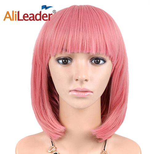 Synthetic Hair Bob Wigs Cosplay For Halloween Party Supplier, Supply Various Synthetic Hair Bob Wigs Cosplay For Halloween Party of High Quality