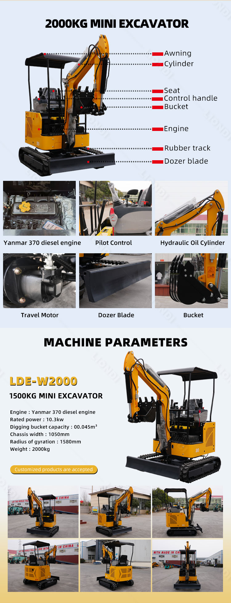 Mini Crawler Digger